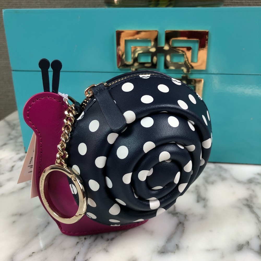 Kate Spade Enchanted Forest Snail Coin Purse